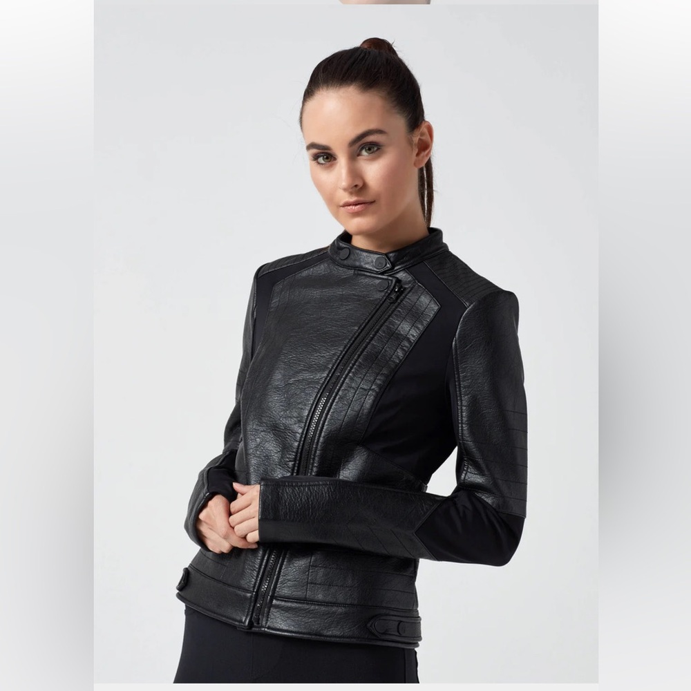 Blanc Noir Ryder Moto Jacket